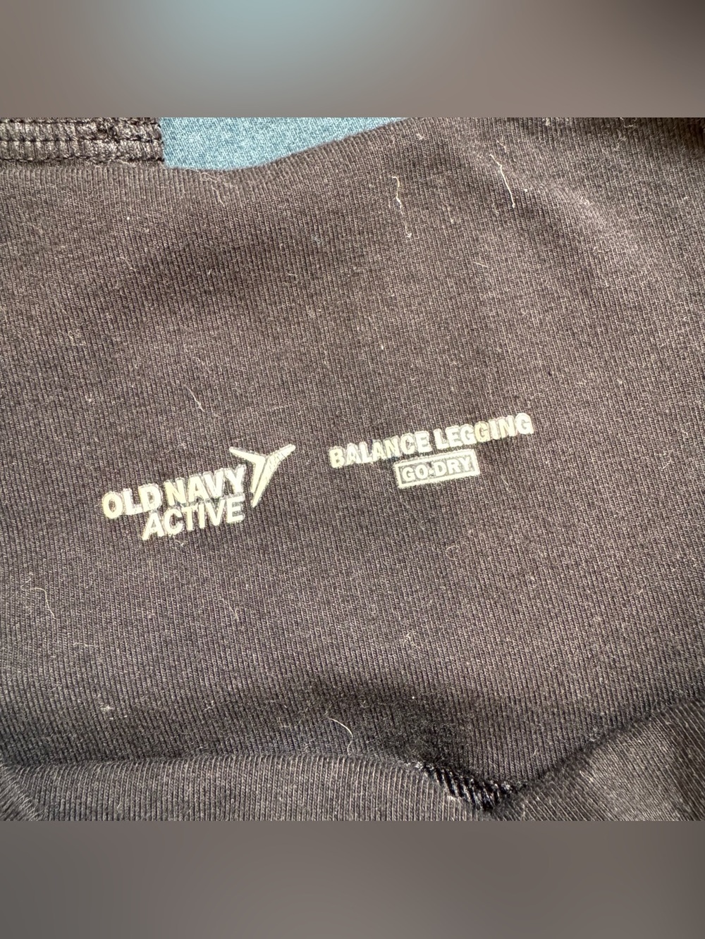 Old Navy Blue Tie-Dye and Black Women’s Sz Small Leggings Set - Like New! - Picture 5 of 6